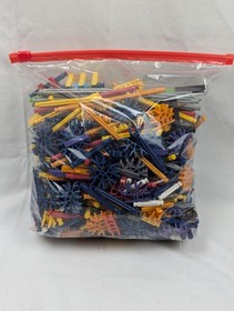 K'NEX 5 LB Bulk Lot Mixed Rods Connectors Building Pieces Parts Classic KNEX