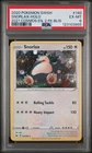 2020 Pokemon Sword & Shield #140 Snorlax-Holo 2021 Cosmos En. 2 Pk.Blis PSA 6