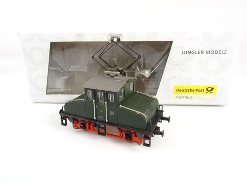 Dingler HO 010086 - AEG E-Lok Nr. 1 / Deutsche Post, mit OVP, für Bastler | Condition: Als Ersatzteil / defekt