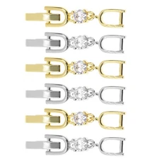  6 Pcs Necklace Extender Bracelet Repair Kit Chain Jewelry Making