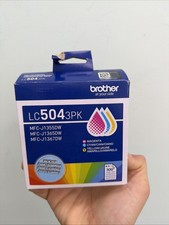 Brother Genuine LC5043PK Standard Yield Cyan, Magenta Yellow Ink Cartridges 6/28