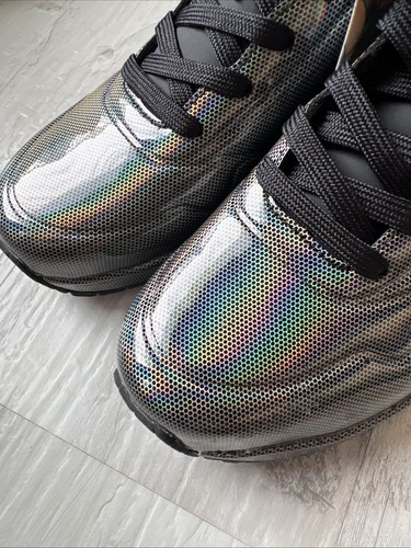 Rare! Skechers Women's 177127 Uno Dark light - iridescent gunmetal Size 10 - Picture 5 of 8