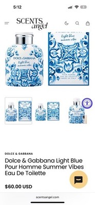 dolce gabbana light blue summer vibes women