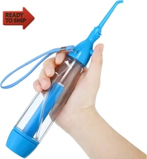 Water Dental Flosser for Teeth Oral Irrigator Water Teeth Cleaner Non Electric