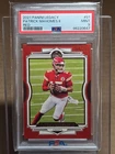 2021 Panini Legacy Patrick Mahomes #91 Red /299 - PSA 9
