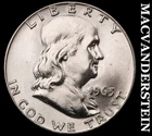 1963-D Franklin Half Dollar- Silver- Choice Gem Brilliant Unc Luster #J6739