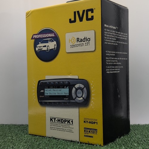 New JVC KT-HDP1 Transportable HD Radio Receiver & Professional Installation Kit - Picture 2 of 6