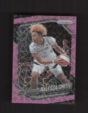 2025 Panini Prizm WNBA #119 NaLyssa Smith Pink Velocity Prizms #/79