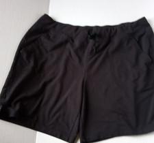 Ladies black Athletic wear XXL 20 pull on shorts