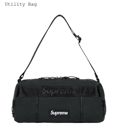 Sac utilitaire Supreme SS25 (noir) livraison rapide et gratuite ?