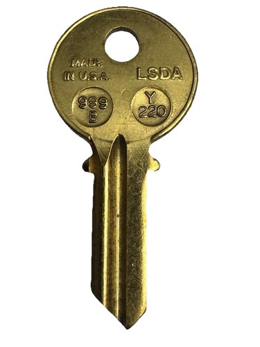 LSDA - 999B - Y220 - 9E1R - Yale - 5 Pin - Schlüsselrohling - Bild 1 von 5