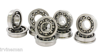 10 Flanged Open Bearing 3x6x2 Miniature – Ball Bearings