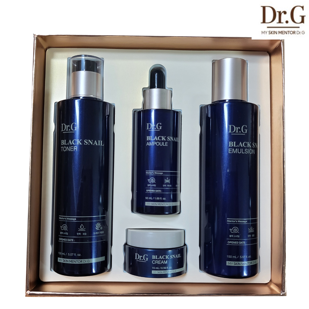 Dr.G Black Snail Prestige Set-Toner 150ml,Emulsion 150ml