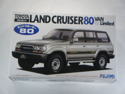 Fujimi 1/24 Inch Up Series No.79 Toyota Land Cruiser 80 Plastic