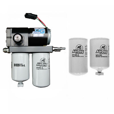 AirDog II 5G 165 GPH Fuel Pump/Extra Filters For 11-14 GM 2500/3500 6.6L Duramax