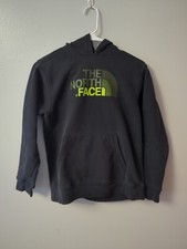 The North Face Kids Size Medium Half Dome Black Hooded Sweatshirt -4182