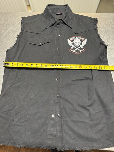 T-shirt Vintage Iron Maiden Avec Eddie Le Soldat - Taille XL, 100% Coton, Occasion Très Bon état