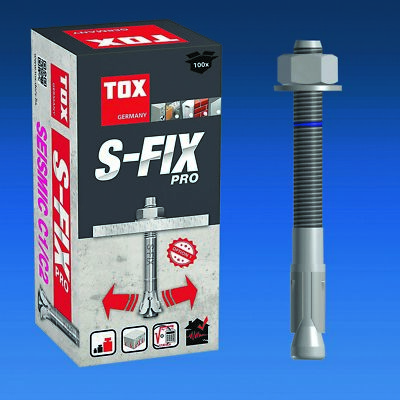 Bolzenanker TOX S-FIX PLUS Schwerlastanker Keilanker Schwerlastdübel Stahl Dübel