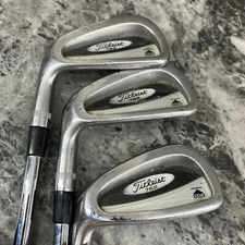 Titleist DCI 762 Iron Set 6-8 S300 Stiff Steel Mens RH