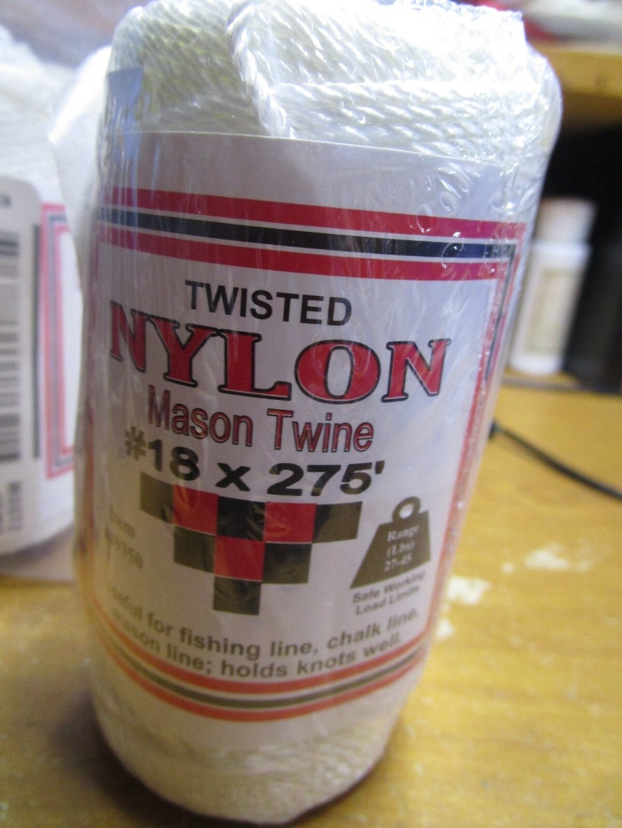 ATwisted Seine Twine, #18 Dia, 275 ft L, 15 to 36 lb Working Load