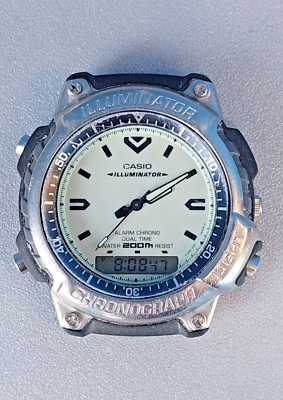 Vintage Casio Illuminator AD-300 (1320) Watch | eBay UK
