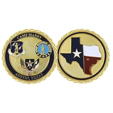CAMP MABRY AUSTIN TEXAS STATE GUARD COIN