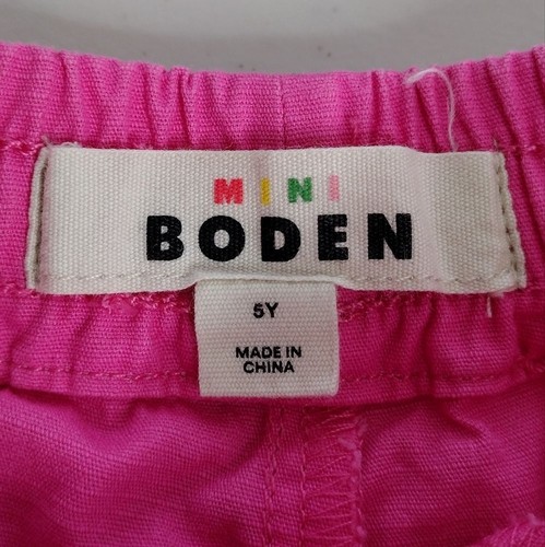 Mini Boden Girls Elastic Waist Pull On Cotton Colorful Casual Shorts Size 5Y - Picture 10 of 11