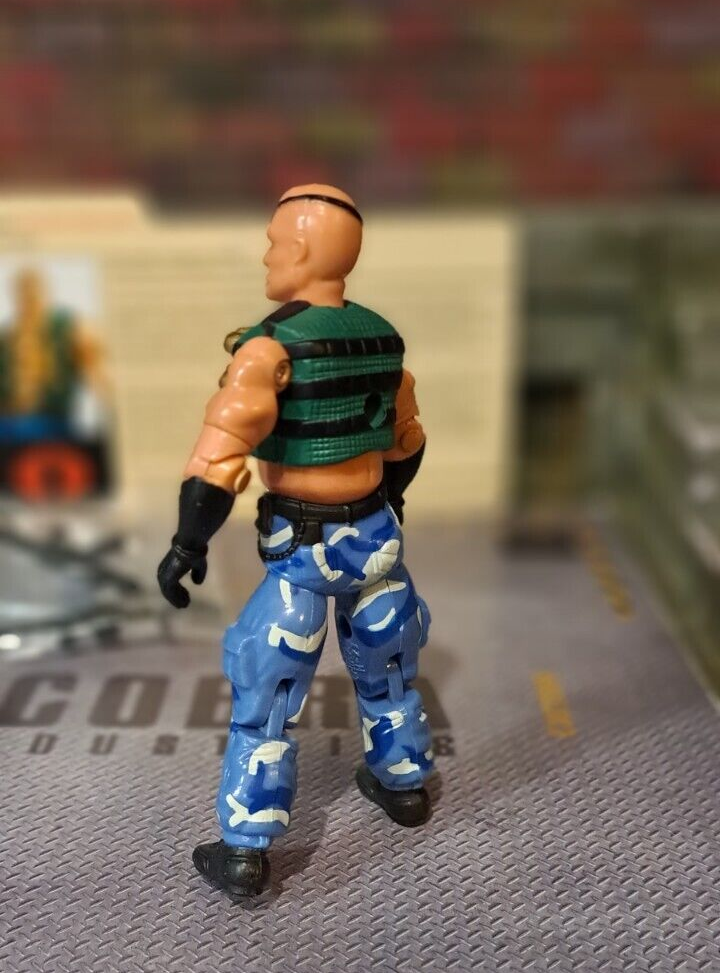 GI JOE ~2004 DREADNOK DEMOLISHOR ~ DREADHEADS RAMPAGE ~ 100% COMPL