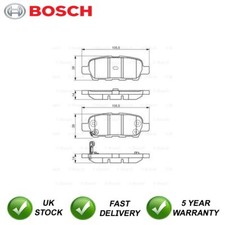 Brake Pads Set Front Rear Bosch Fits Nissan Juke Qashqai X-Trail + Other Models