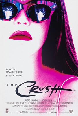 1993 The Crush Movie Poster 11X17 Cary Elwes Alicia Silverstone  