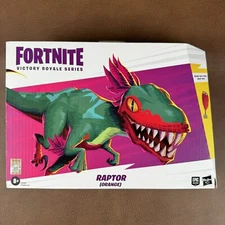Fortnite Victory Royale Series Raptor ( Orange )  With Accessory