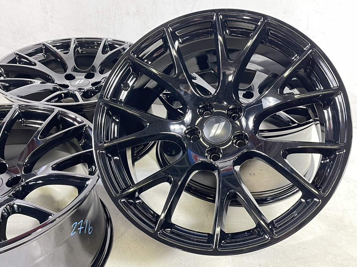 20x9.5 Dodge Charger, Challenger Black Wheels 5LD38TRMAA Gloss