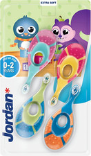    Step 1 Baby Toothbrush  0-2 Years, Soft Bristles, BPA Free  4 Pack