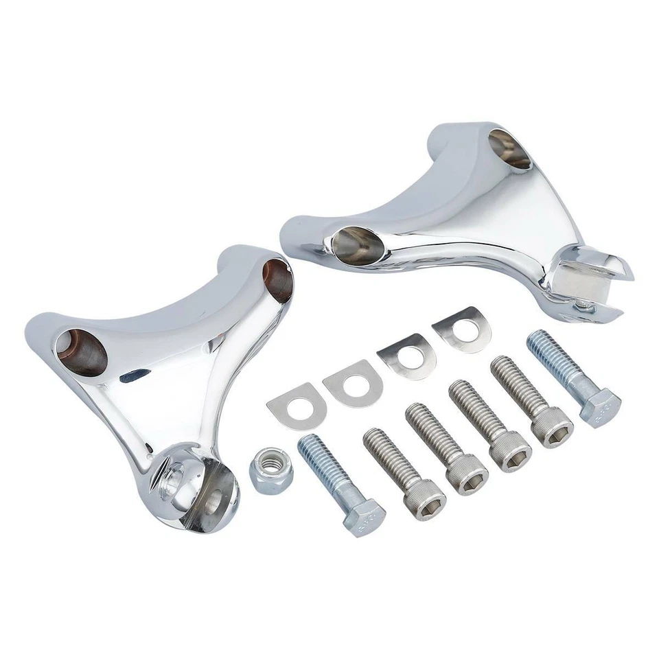 Soporte de montaje de reposapiés trasero apto para Harley Sportster Iron 883 72 04-13 Foto 3 de 4