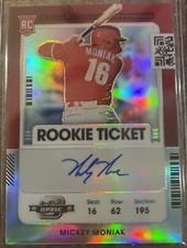 2021 Contenders Optic Rookie Ticket Auto Holo #138 Mickey Moniak Los Angeles
