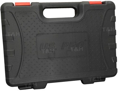 US-PRO-TOOLS-12-Point-Axle-Hub-Lug-Nut-DEEP-IMPACT-Socket-Set-1-2-Drive-29-39mm