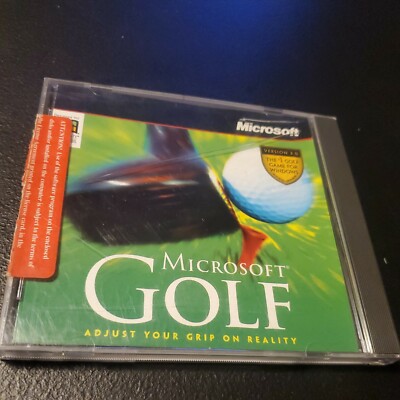 Microsoft Golf Version 3.0 PC [CD-ROM]