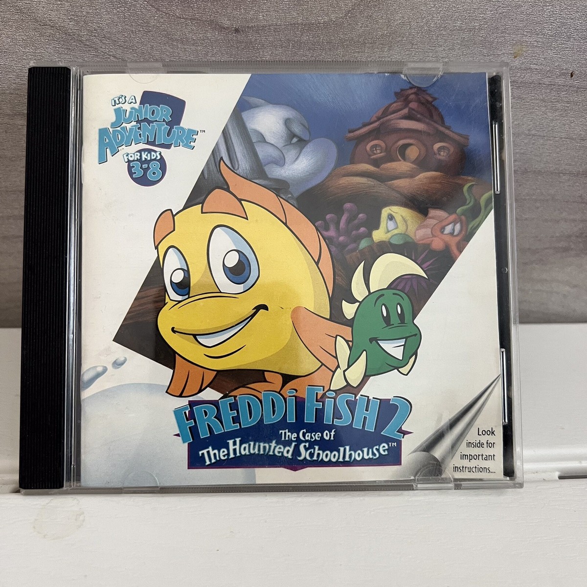 フレディフィッシュ2　学校のオバケ退治事件！　FREDDI FISH　PCゲーム Amazon.com: Freddi Fish 2: The Case of The Haunted Schoolhouse