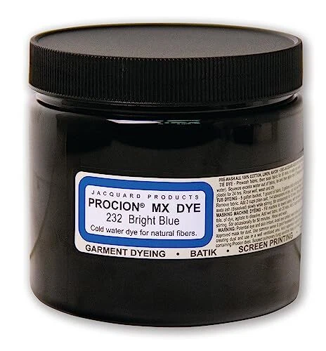 Polvo Blue Blaze Tie Dye - 8 oz de tinte Procion Mx para fibra de agua fría reactiva Foto 2 de 4