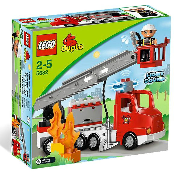 Lego® Duplo 5682 Feuerwehrwagen Neu Ovp_ Fire Truck New Misb Nrfb-image