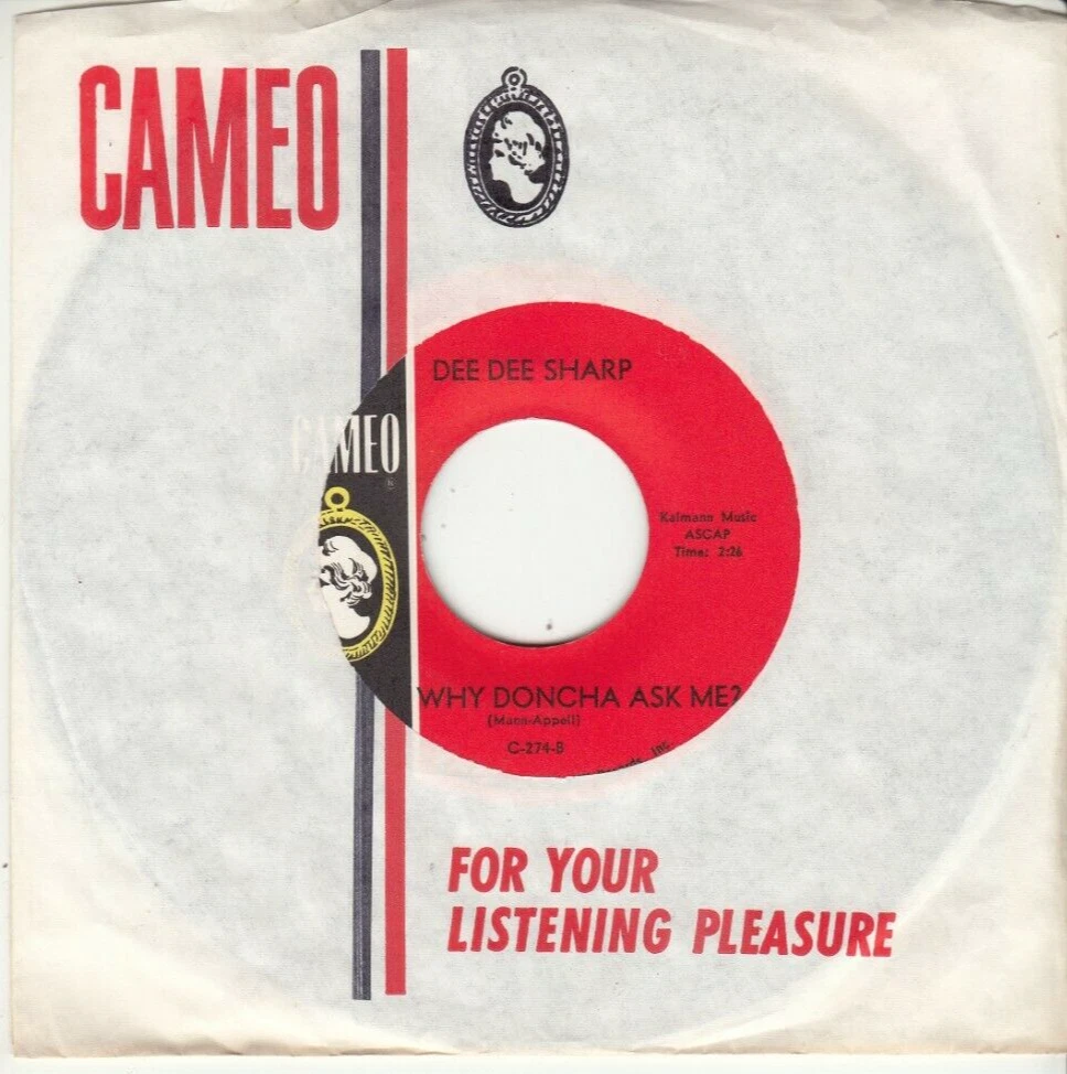 DEE DEE SHARP - WILD! - ORIGINAL CAMEO RECORDS 45 - GREAT SHAPE