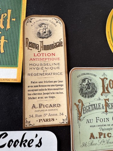 25+ Vintage Liquor Alcohol or Beer Labels - Old Stock Lithographs! Group # 9 - Picture 11 of 13