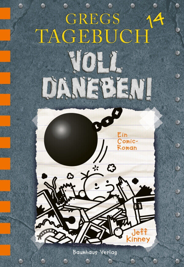 Thumbnail - Jeff Kinney, Gregs Tagebuch 14