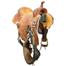 Used 14" NRS by Martin Barrel Racing Saddle Code: C14NRSBR14CB