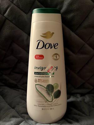 DOVE INVIGORATING ALOE EUCALYPTUS BODY WASH 22 OZ - BRAND NEW