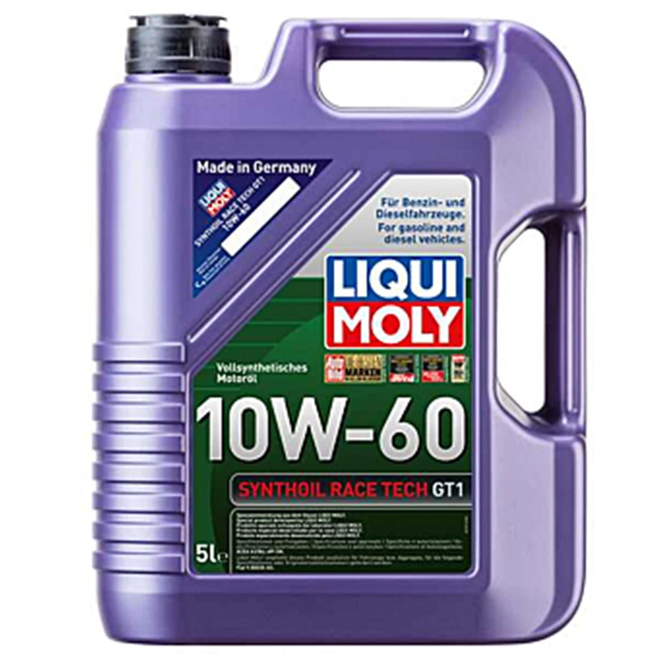 Motoröl Set 10W-60 5 Liter + Ölfilter 38927 für Renault Clio II 1.2 16V 75 PS - Bild 4 von 4