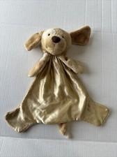 Baby Gund Tan Brown Spunky Puppy Dog Security Blanket Lovey Huggy Buddy Beige