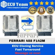 Ferrari 488 F142 ECU Cloning Service Engine Computer Programming ECM MED17.3.5