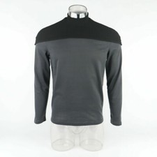 The Next Generation Captain Picard Undershirt TNG Top Shirts Uniform Costumes