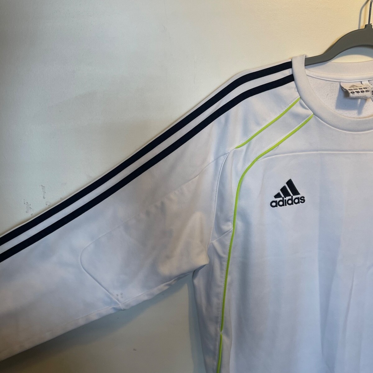 ADIDAS REAL MADRID TRAINING TOP SWEATSHIRT SOCCER FOOTBALL